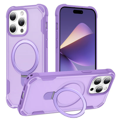 For iPhone 14 Pro Case Compatible with MagSafe Kickstand TPU + PC Shockproof Phone Back Cover