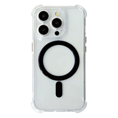 SHANWO For iPhone 14 Pro Magnetic Case Anti Drop Soft TPU Clear Phone Back Cover