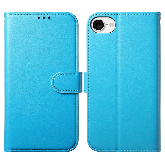 For iPhone 17e / 16e Wallet Phone Case with 8 Card Slot Stand PU Leather Folio Flip Cover