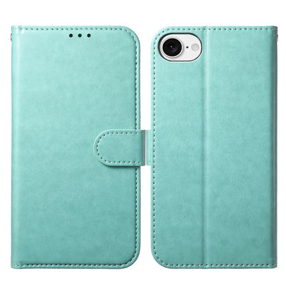 For iPhone 17e / 16e Wallet Phone Case with 8 Card Slot Stand PU Leather Folio Flip Cover
