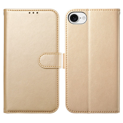 For iPhone 17e / 16e Wallet Phone Case with 8 Card Slot Stand PU Leather Folio Flip Cover