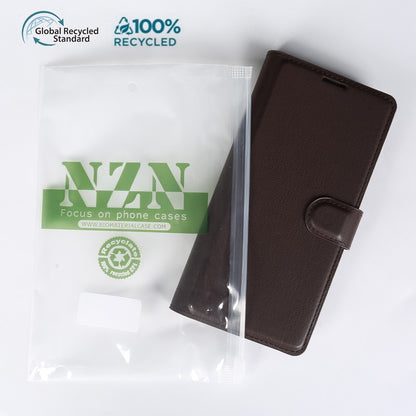 For iPhone 14 Pro Stand Case Biobased Eco-Friendly RPET RPVB Slim Phone Cover with Wallet