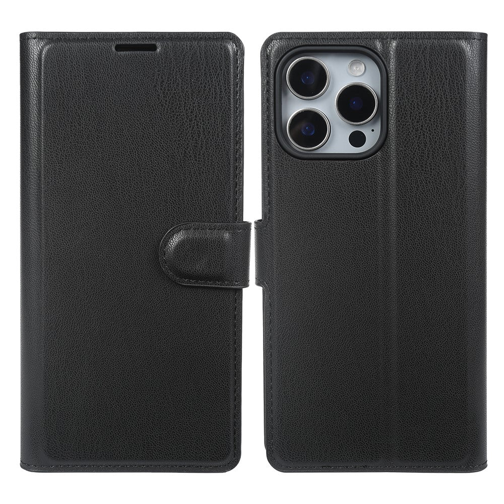 For iPhone 14 Pro Stand Case Biobased Eco-Friendly RPET RPVB Slim Phone Cover with Wallet