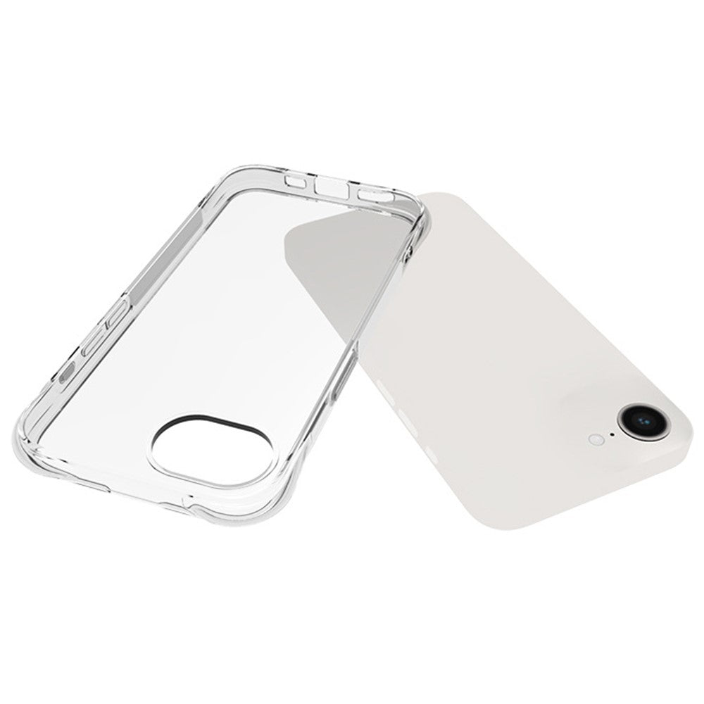 TYMEI For iPhone 17e / 16e Case Four Corner Shockproof 1.5mm Clear Phone Cover