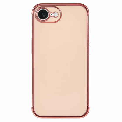 For iPhone 17e / 16e Case Electroplated Frame TPU Soft Phone Cover