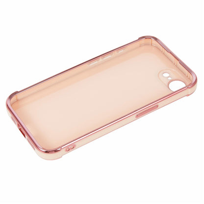 For iPhone 17e / 16e Case Electroplated Frame TPU Soft Phone Cover