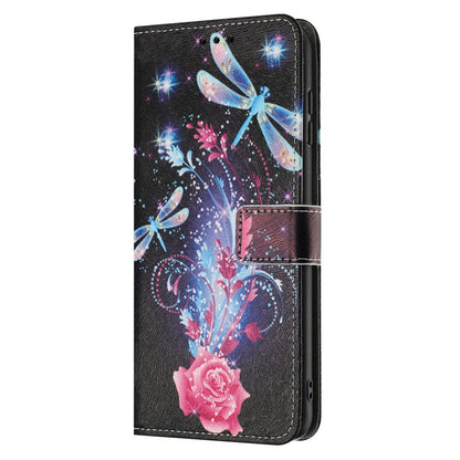 YX-2501 For iPhone 17e / 16e Stand Case Pattern Printing PU Leather Wallet Phone Cover with Lanyard