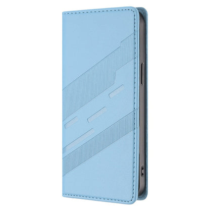 For iPhone 17e / 16e Case Punk Style  Imprinted Wallet Stand Folio Flip Leather Cover