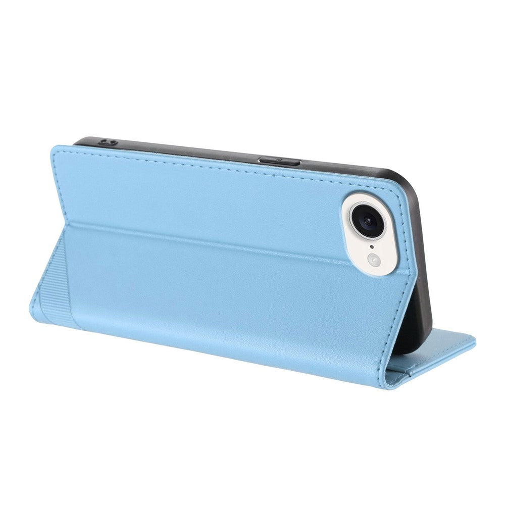 For iPhone 17e / 16e Case Punk Style  Imprinted Wallet Stand Folio Flip Leather Cover