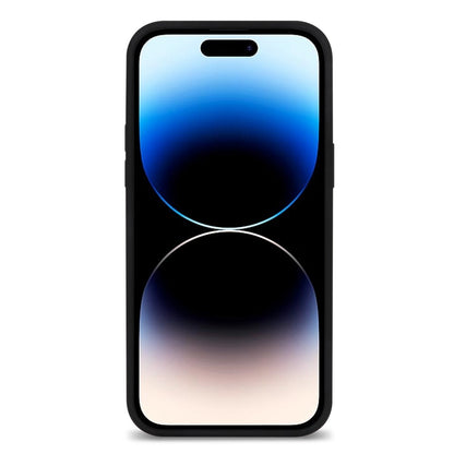 For iPhone 14 Pro Max Solid Silicone Shock-Absorb Case Soft Anti-Scratch Fiber Lining Cushion Shell Phone Cover