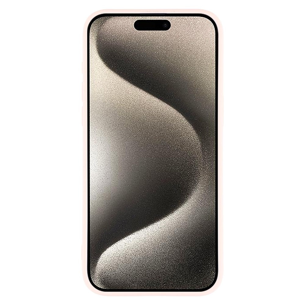 For iPhone 15 Pro Max Case Pattern Printed 2.0mm TPU Phone Cover with 3D Accessories Decor