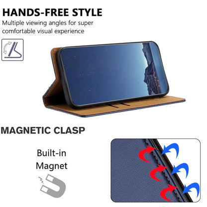 For iPhone 17e / 16e Case L-Shaped Grid Pattern Leather Stand Phone Cover with Card Slots