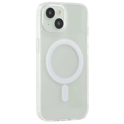 WANLONFENG LM Series For iPhone 15 Clear Phone Case Compatible with MagSafe with Screen Film (Big Lens Hole)