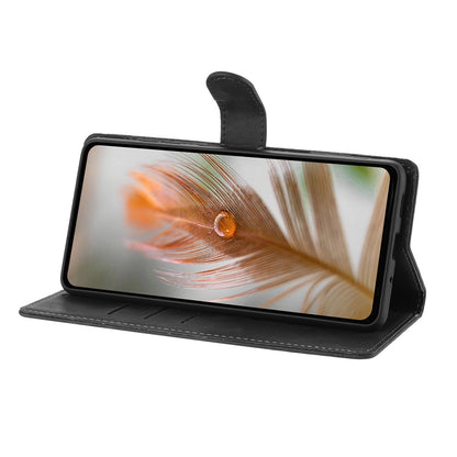 For iPhone 17e / 16e Case Imprinted Feather PU Leather Wallet Phone Cover with Wrist Strap