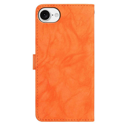 For iPhone 17e / 16e Case Owl Imprinted PU Leather Wallet Phone Cover with Wrist Strap