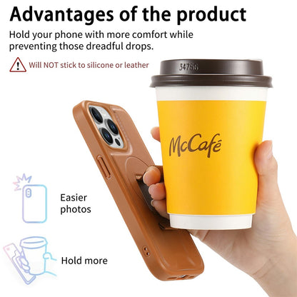 CASENEO For iPhone 15 Pro Magnetic Case RFID Blocking Wallet Detachable Leather Phone Cover with Wristband