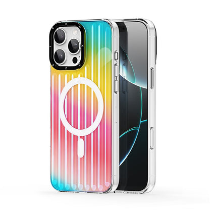 DUX DUCIS For iPhone 16 Pro Max Case  Zest Series Compatible with MagSafe Gradient TPU + PET Phone Cover