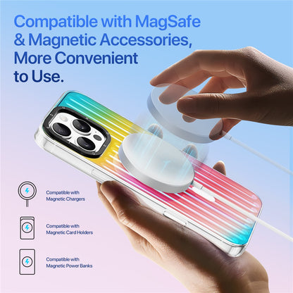 DUX DUCIS For iPhone 16 Pro Max Case  Zest Series Compatible with MagSafe Gradient TPU + PET Phone Cover
