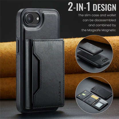MAGKING K2 Series For iPhone 17e / 16e Case Compatible with MagSafe PC + TPU + PU Phone Cover