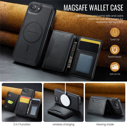MAGKING K2 Series For iPhone 17e / 16e Case Compatible with MagSafe PC + TPU + PU Phone Cover
