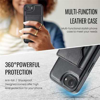 MAGKING K2 Series For iPhone 17e / 16e Case Compatible with MagSafe PC + TPU + PU Phone Cover