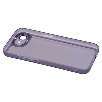 WANLONFENG For iPhone 17e / 16e TPU Case  DKSM Series Electroplated Frame Back Cover with Tempered Glass