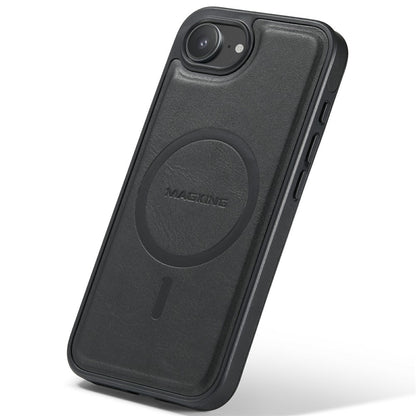 MAGKING K1 Series For iPhone 17e / 16e Magnetic Case PC + TPU + PU Leather Phone Cover