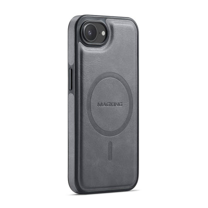 MAGKING K1 Series For iPhone 17e / 16e Magnetic Case PC + TPU + PU Leather Phone Cover
