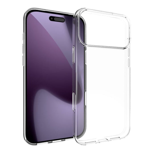 For iPhone 17 Pro Max Case Watermark Resistant TPU Clear Phone Back Cover
