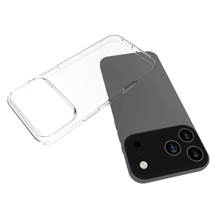For iPhone 17 Pro Max Case Watermark Resistant TPU Clear Phone Back Cover