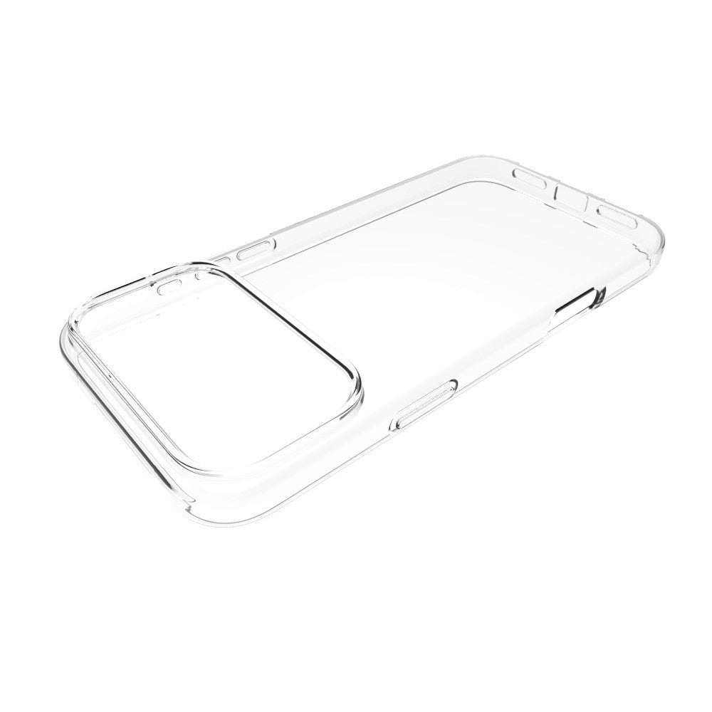For iPhone 17 Pro Max Case Watermark Resistant TPU Clear Phone Back Cover