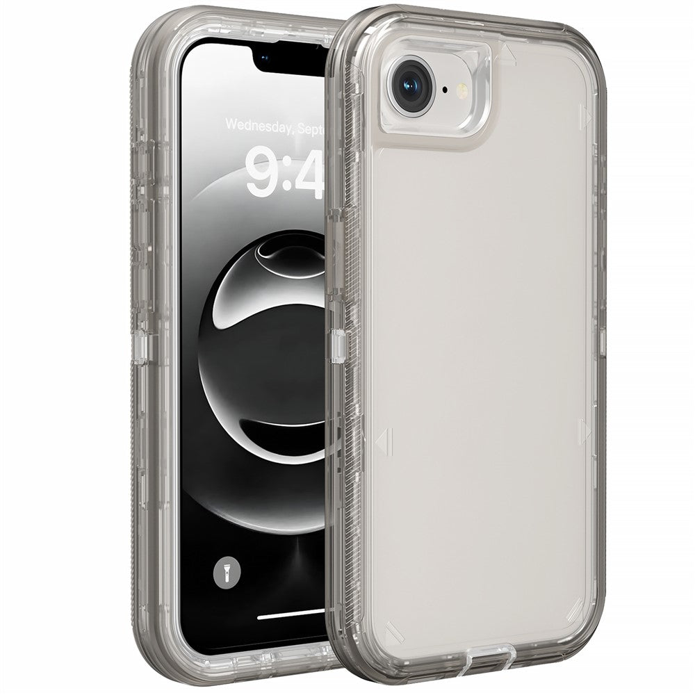 For iPhone 17e / 16e Case 3 in 1 Detachable Shockproof TPU + PC Phone Back Cover