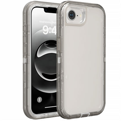 For iPhone 17e / 16e Case 3 in 1 Detachable Shockproof TPU + PC Phone Back Cover