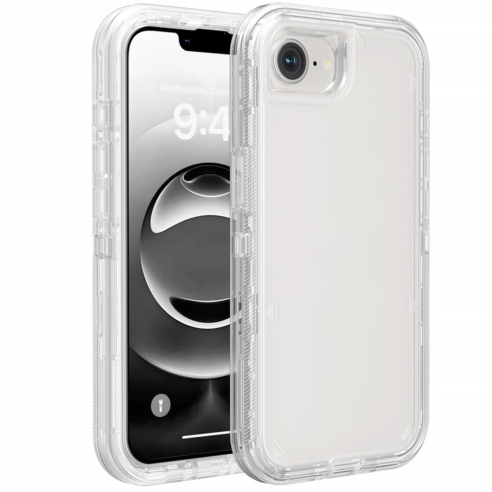 For iPhone 17e / 16e Case 3 in 1 Detachable Shockproof TPU + PC Phone Back Cover