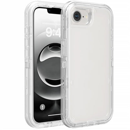 For iPhone 17e / 16e Case 3 in 1 Detachable Shockproof TPU + PC Phone Back Cover