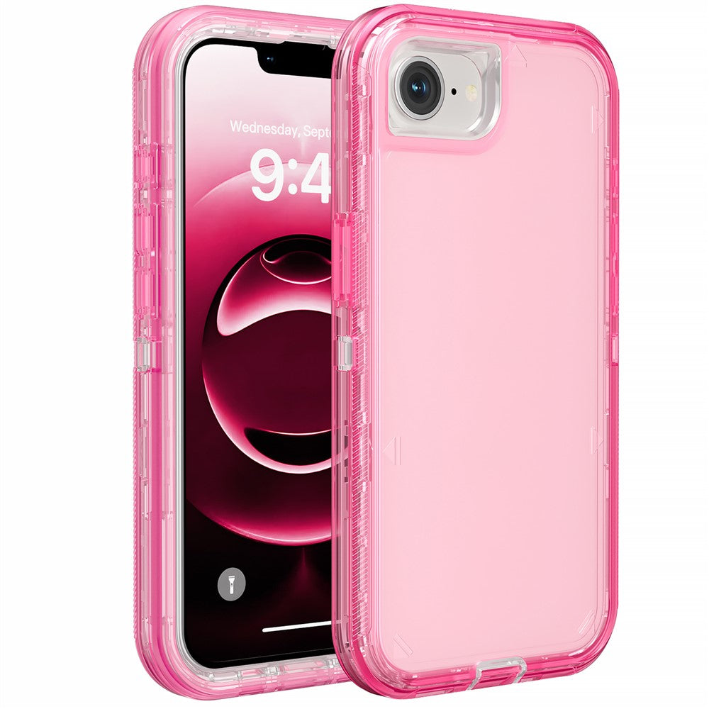 For iPhone 17e / 16e Case 3 in 1 Detachable Shockproof TPU + PC Phone Back Cover