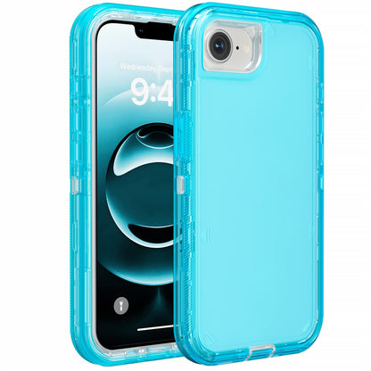 For iPhone 17e / 16e Case 3 in 1 Detachable Shockproof TPU + PC Phone Back Cover