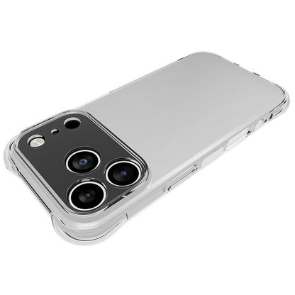 For iPhone 17 Pro TPU Phone Case Non Slip Transparent Mobile Phone Cover