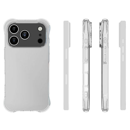 For iPhone 17 Pro TPU Phone Case Non Slip Transparent Mobile Phone Cover