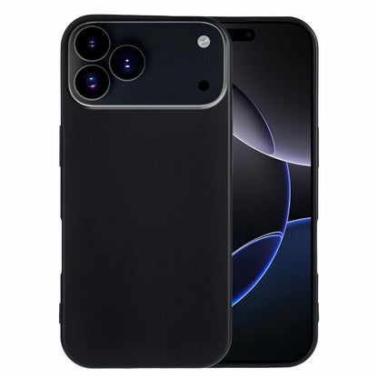 For iPhone 17 Pro TPU Case Soft Matte Anti-fingerprint Phone Back Cover