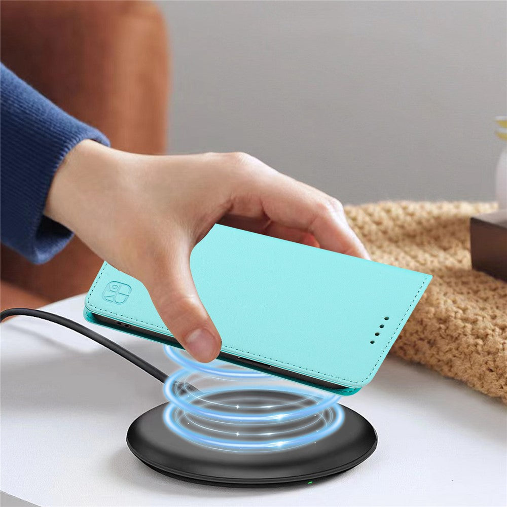 For iPhone 17e / 16e Leather Case RINACASIS RC01 Phone Cover with RFID Blocking Wallet Stand