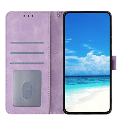 For iPhone 17e / 16e Wallet Case Rose Pattern Imprinted Leather Flip Stand Phone Cover