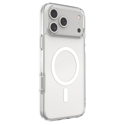 For iPhone 17 Pro Crystal Clear Case Compatible with MagSafe TPU + PC Phone Cover