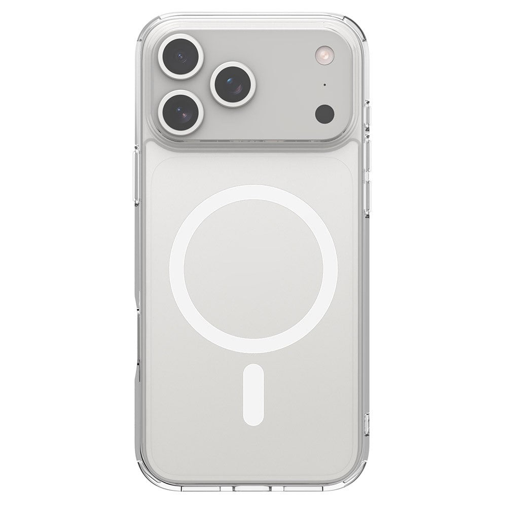 For iPhone 17 Pro Crystal Clear Case Compatible with MagSafe TPU + PC Phone Cover
