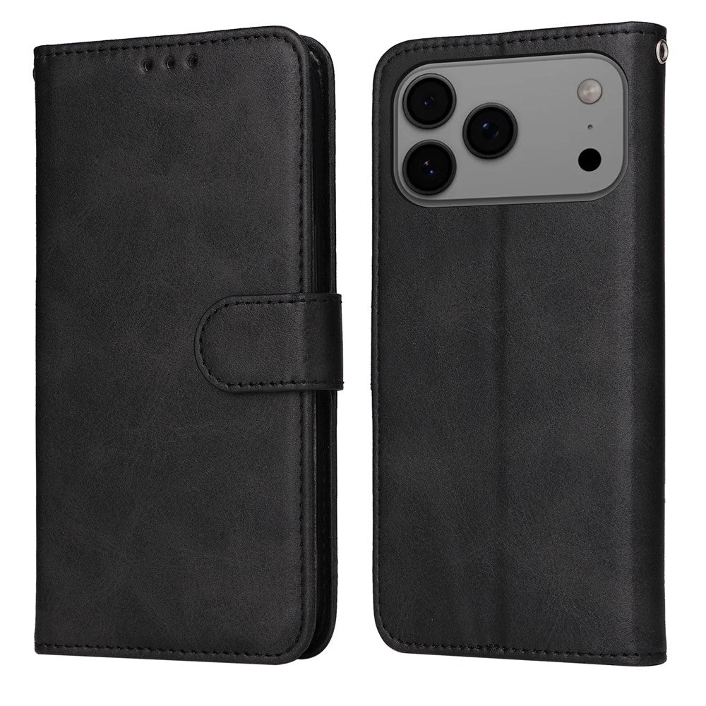 For iPhone 17 Pro Max Case Wallet PU Leather Folio Flip Phone Cover