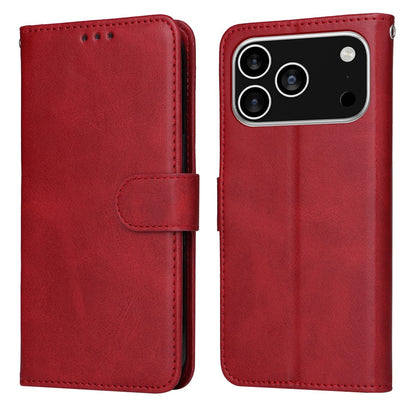 For iPhone 17 Pro Case Wallet PU Leather Folio Flip Phone Cover