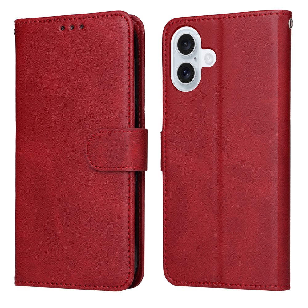 For iPhone 17 Case Wallet PU Leather Folio Flip Phone Cover