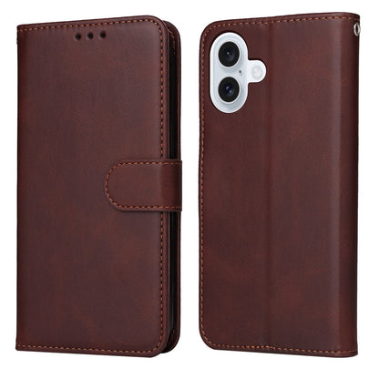 For iPhone 17 Case Wallet PU Leather Folio Flip Phone Cover