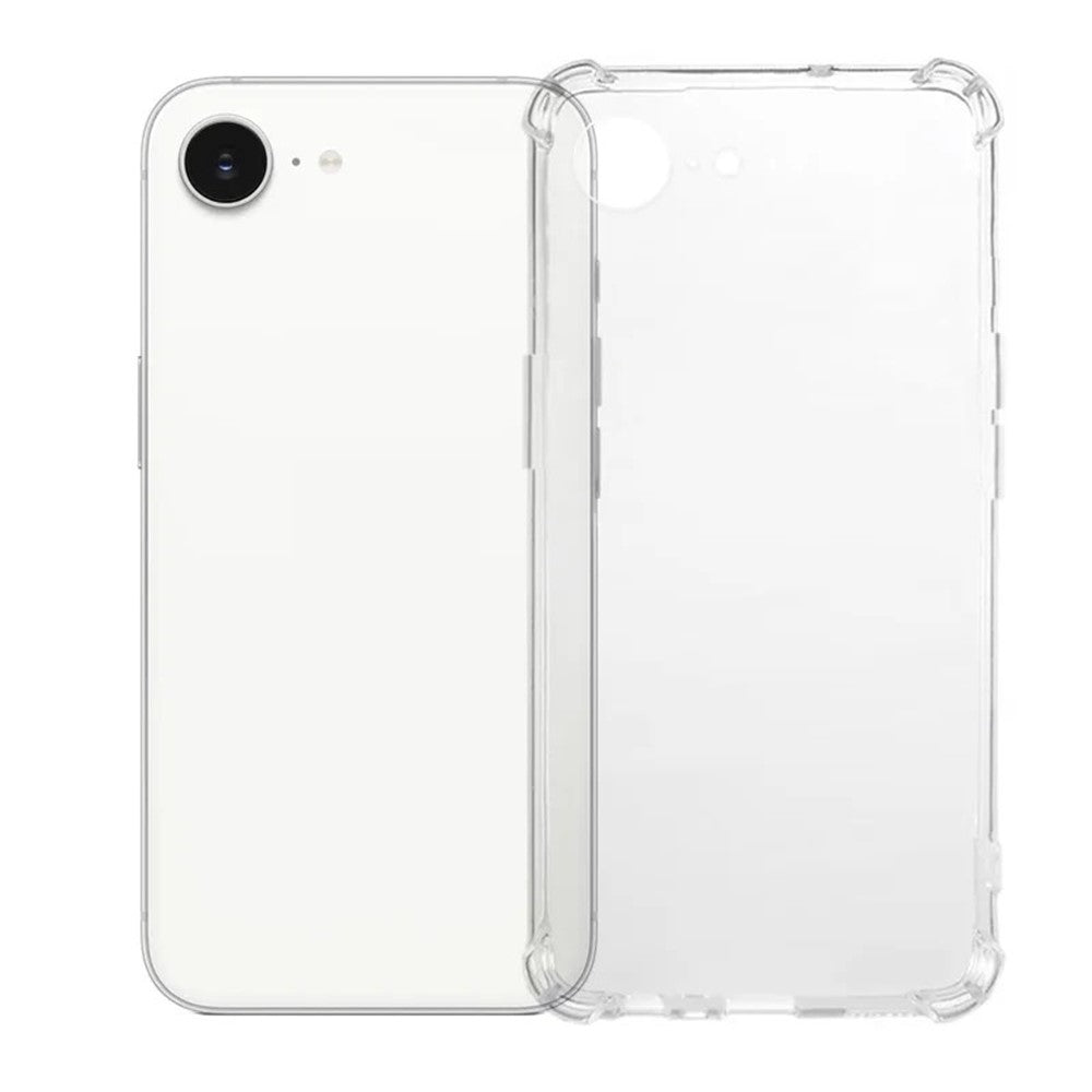 WANLONFENG For iPhone 17e / 16e TPU Case  WL3 Series 1.5mm Phone Cover with Tempered Glass Film