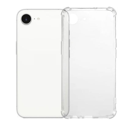 WANLONFENG For iPhone 17e / 16e TPU Case  WL3 Series 1.5mm Phone Cover with Tempered Glass Film